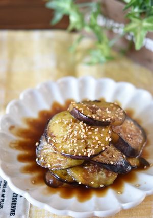 なすの黒酢照り焼き【作り置き】-レシピのメイン写真