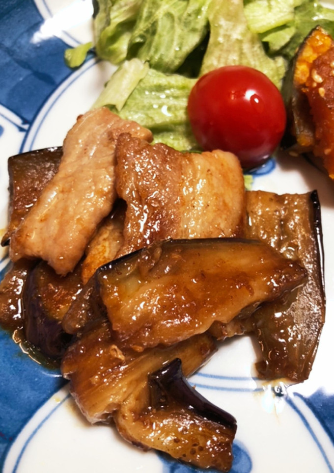 豚肉とナスの生姜焼き-レシピのメイン写真