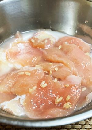 プリップリ♪鶏胸肉の下処理-レシピのメイン写真