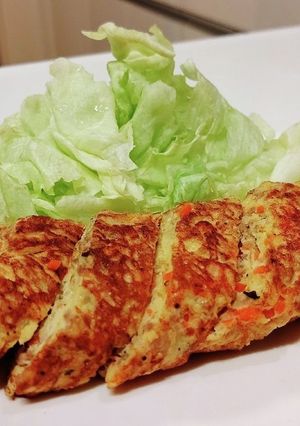 挽肉入り厚焼き玉子-レシピのメイン写真
