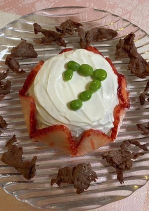 ワンちゃんのバースデーケーキ!-レシピのメイン写真