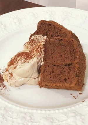 ココアシフォンケーキ♪-レシピのメイン写真