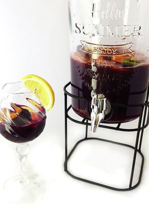 黒ぶどうジュースのサングリア風-レシピのメイン写真