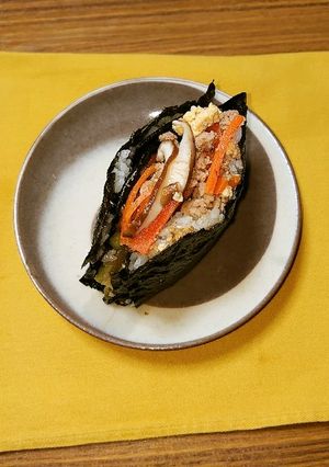 ヨウサマの減塩折りたたみキンパ-レシピのメイン写真