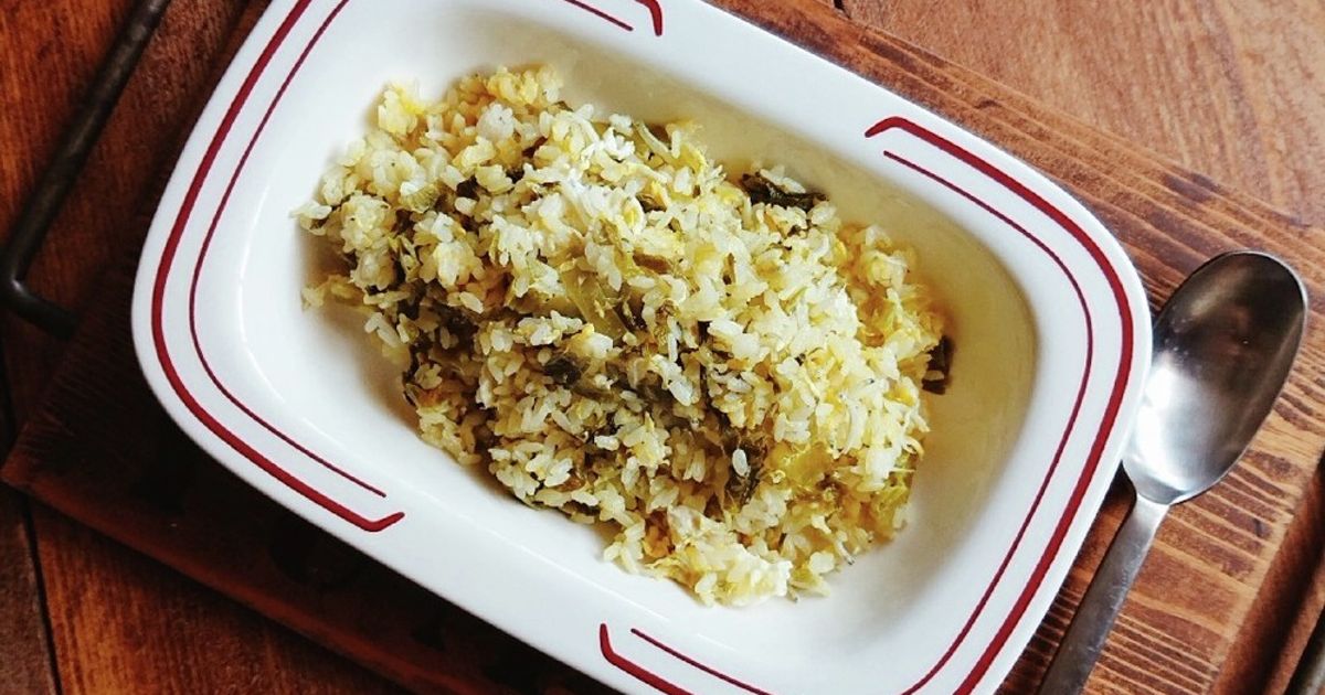 おひとり様☆高菜チャーハン by ちーすけ♡ 【クックパッド