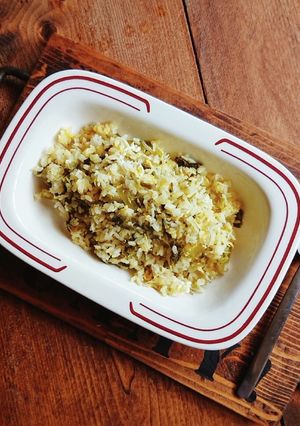 おひとり様★高菜チャーハン-レシピのメイン写真