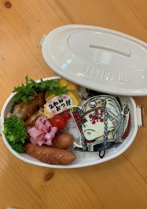宇髄天元　キャラ弁オブアート 宇髄天元-レシピのメイン写真