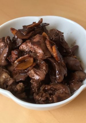 炊飯器でしっとりねっとり鶏レバーの旨煮-レシピのメイン写真