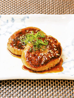 ふわふわ!照り焼きあじバーグ-レシピのメイン写真