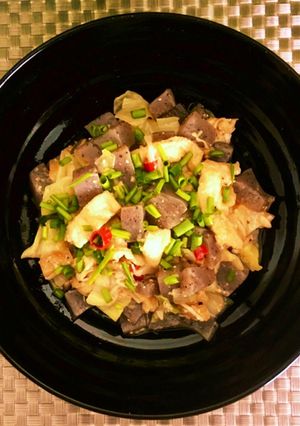 燃焼系ダイエットに*蒟蒻とネギの味噌炒め-レシピのメイン写真