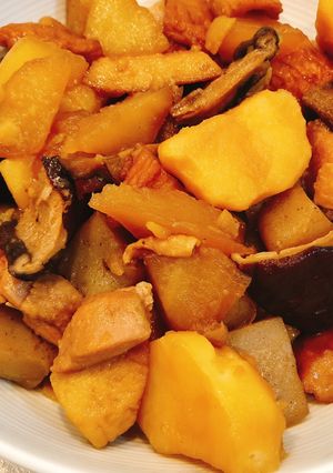 じゃがいものがめ煮（筑前煮）-レシピのメイン写真