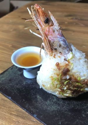 海老入りネギ味噌焼きおむすび-レシピのメイン写真
