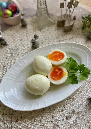 これはおいしい塩麹とオリーブオイルの味玉-レシピのメイン写真