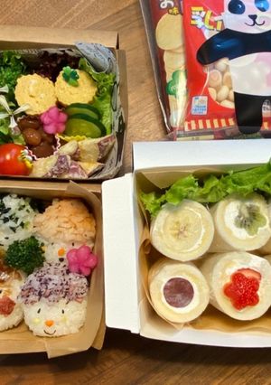 山登り遠足のお弁当（2021.3）-レシピのメイン写真