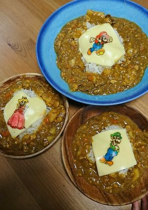 マリオカレー-レシピのメイン写真