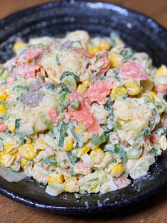 鮭の味噌マヨポテサラ-レシピのメイン写真