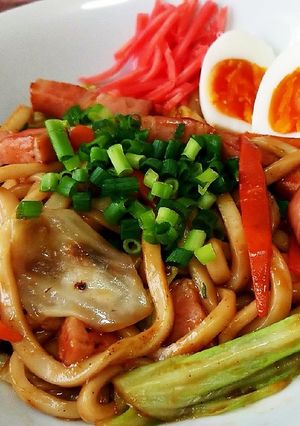 超簡単！ソース焼きうどん！関西風！！-レシピのメイン写真