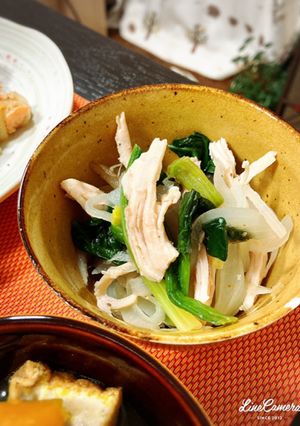 ほうれん草と玉ねぎのフレンチサラダ-レシピのメイン写真