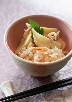 電気圧力鍋で簡単　竹の子の炊込みご飯-レシピのメイン写真
