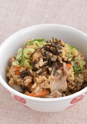 沖縄の炊き込みご飯！ジューシー-レシピのメイン写真