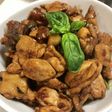 三杯鶏(台湾風鶏肉醤油炒め)