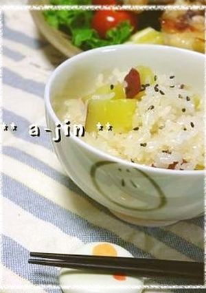 。.:*・゜さつまいもご飯。.:*・゜-レシピのメイン写真