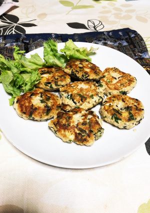 豆腐とひじきの和風バーグ-レシピのメイン写真