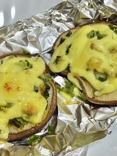 椎茸のネギ&マヨネーズ焼き-レシピのメイン写真