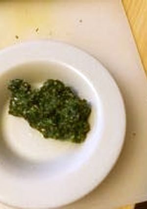 青じそで和風ジェノベーゼ-レシピのメイン写真
