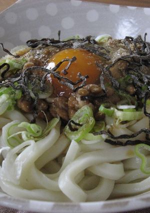 簡単ランチに～納豆うどん♪-レシピのメイン写真
