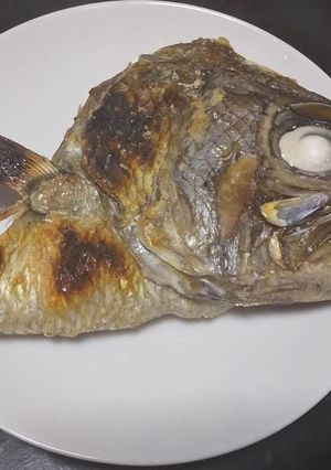 オカムラギンメのかぶと焼き-レシピのメイン写真