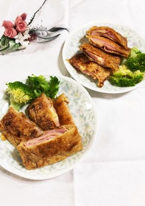 油揚げのハムチーズ焼き-レシピのメイン写真