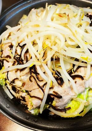 豚バラ簡単蒸し野菜●時短タジン鍋-レシピのメイン写真