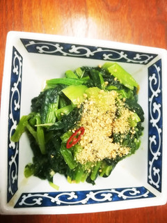 みどり鮮やか 小松菜の炒め煮-レシピのメイン写真