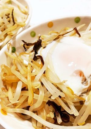 巣ごもりたまご●たっぷりもやしタジン鍋-レシピのメイン写真