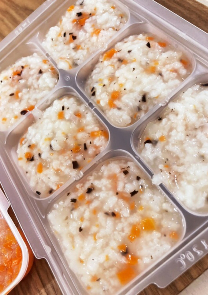 離乳食中期　鍋　ひじきの炊き込みご飯風粥-レシピのメイン写真