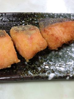 簡単サーモンのフライパン焼き♪-レシピのメイン写真