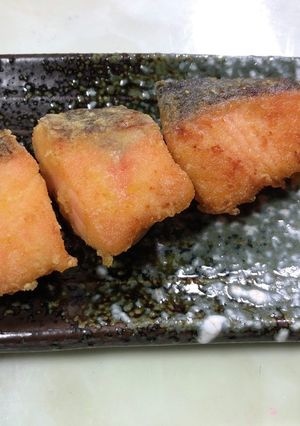 簡単サーモンのフライパン焼き♪-レシピのメイン写真