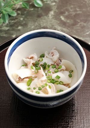 簡単！ヤリイカのしゃぶしゃぶ-レシピのメイン写真