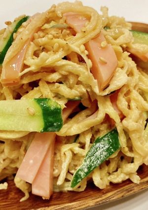 【簡単一品】切り干し大根の胡麻マヨサラダ-レシピのメイン写真