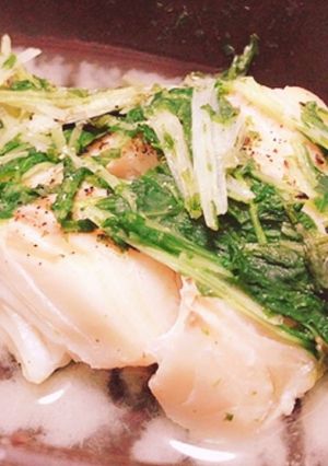 時短！5分でタラのレンジ蒸し-レシピのメイン写真