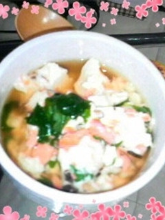 レンジで豆腐のふんわり蒸し♪-レシピのメイン写真