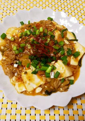 ピリ辛味でご飯が進む！我が家の麻婆豆腐-レシピのメイン写真