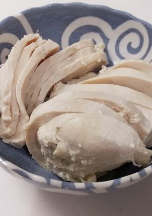 ウチのサラダチキン①塩麹-レシピのメイン写真