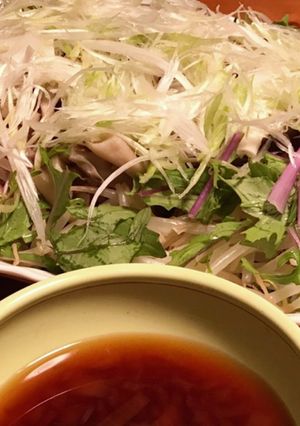 手作り玉葱ポン酢で旨い♡サラダ風豚しゃぶ-レシピのメイン写真