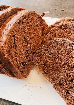 チョコチップと胡桃のグラハム食パン-レシピのメイン写真