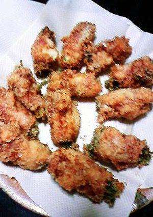 明日葉のベーコン巻きフライ-レシピのメイン写真