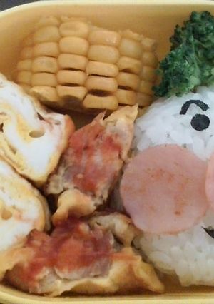 アンパンマン弁当-レシピのメイン写真