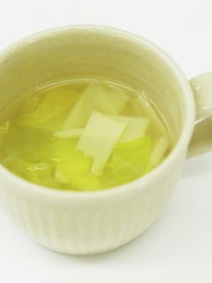 春キャベツと筍の味噌汁-レシピのメイン写真