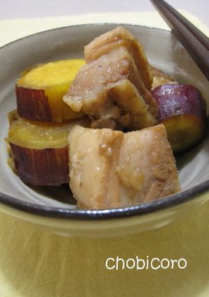 活力鍋deさつまいもと豚の角煮-レシピのメイン写真